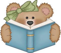 Vintage Bear Clip Art Bear Reading A Book Clip Art Christmas Reading Book Clip Art