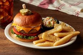 The hamburger patties are fried in the pan and then the gravy is prepared. Cracker Barrel Order Online Delivery To Your Door