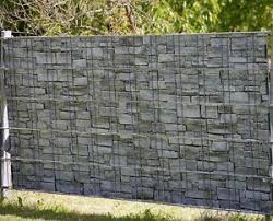 Pvc Sichtschutz Graue Steinmauer Sichtschutzstreifen Rolle Doppelstabmatte Doppelstabmatten Pvc Sichtschutz Sichtschutzzaun