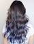 Short Ombre Blue Hair