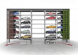Slimparker 557 Tower Otto Wohr Gmbh Facade Design Sound Proofing Car Parking