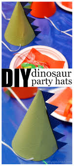 More images for how to make a dinosaur hat » How To Make Dinosaur Party Hats A Crafty Spoonful