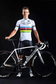 Michał kwiatkowski is a polish professional road bicycle racer, who currently rides for uci worldteam ineos grenadiers. World Champion Individual Road Elite Michal Kwiatkowski With His Multicolor Specialized Tarmac Bike Photo Bike Bicycle