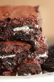 Oreo Fudge Brownies Super Fudgy Brownie Recipe Using Brownie Mix Recipe Oreo Fudge Delicious Desserts Fudge Brownies