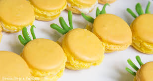 Normally, i print out macaron templates and then place that template underneath my parchment paper (a lot quicker than hand drawing circles directly on the parchment paper). How To Make Pineapple Macarons French Macarons Press Print Party