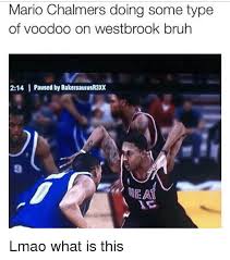 Image result for mario chalmers meme face