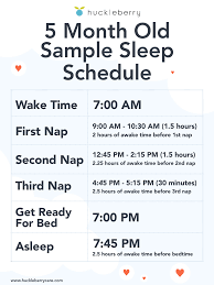 5 Month Old Sample Sleep Schedule 5 Month Old Sleep 6 Month Old Sleep 7 Month Old Sleep