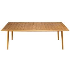 8 Seater Garden Table In Solid Acacia Frejus Maisons Du Monde
