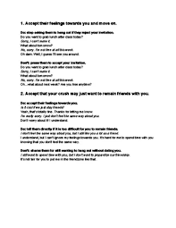 If i was under your complete control, what are the things that you would ask me to do? How To Talk To Your Crush Without Being Crushed With Pictures