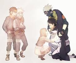 Team Minato Naruto Kakashi Team Minato Naruto Shippuden Anime