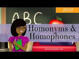 Videos Matching Homophones And Homographs Lesson Revolvy