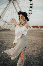 Coachella Fashion Festival Style Two Piece Outfits Wide Brim Hat Outfits Fair Outfits Wide Brim Hat Outfit Outfits With Hats