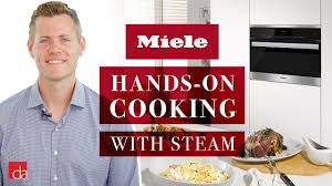 It's cooking from scratch without the guesswork. Miele Steam Oven Hands On Cooking Demo Youtube