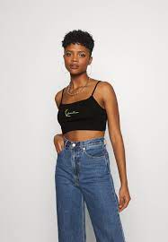 Up to 70% off selected colors/sizes. Karl Kani Signature Crop Top Black Schwarz Zalando De