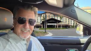 The excitement before a water park opens