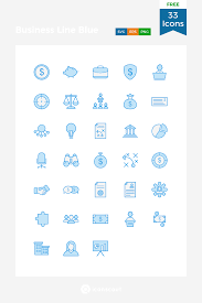 Download Business Line Blue Icon Pack Available In Svg Png Eps Ai Icon Fonts Icon Pack Icon Font Free Icon Packs
