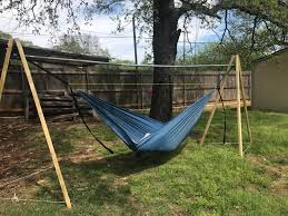 Shade reflects outdoor enthusiasm and nature. Homemade Hammock Stand And Ridgeline That I M Looking Forward To Take Camping When The Lockdown Is Lifted Hammocks
