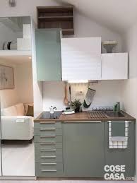 Arredare Il Monolocale Non E Mai Facile Perche Un Unico Ambiente Deve Adattar Cuisine De Petit Appartement Deco Petit Appartement Decoration Petit Appartement