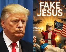 Occupy - BREAKING: “FAKE JESUS!” Iran beautifully trolls Trump with a new  LEGO rap video, roasting him for pretending to be a fake savior while  bombing little kids and called out his