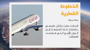 السبيعي تحديد ممرات للطيران القطري لمواجهة الحظر