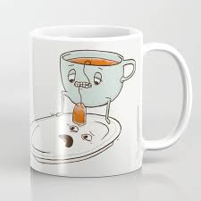 State of georgia thermoh exray ceramic coffee mug. Tea Baggin Coffee Mug By Phil Jones Society6