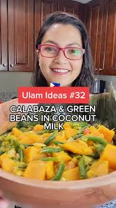 How to make Ginagaang Kalabasa at Sitaw (Calabaza and Green Beans in  Coconut Milk). Popular Karinderya food in the Philippines #karinderya  #ginataangkalabasa #ginataangkalabasaandsitaw #filipinofood ...