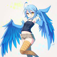 Papi's a harpy! Papi's a harpy, is what Papi is! [Monster Musume] :  r/awwnime