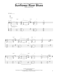 Sunflower River Blues By John Fahey Guitar Tab Guitar Instructor