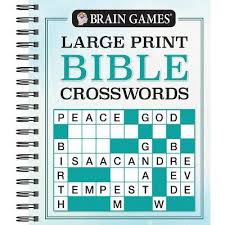 It's free and it's fast. Brain Games Large Print Bible Crosswords Brain Games Bible By Publications International Ltd Brain Games Spiral Bound Target