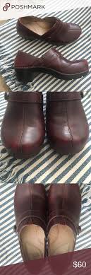 Dansko Solstice Brown Leather Clog Size 37 Size 37 6 5 7
