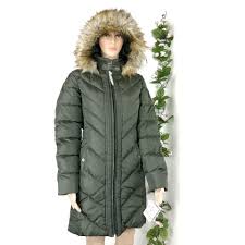 Military Green Parka Coat