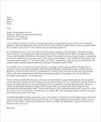 (in a nursing internship cover letter, that might be a commendation from a teacher.) 2) say why you want the job. Free 8 Nursing Cover Letter Templates In Pdf Ms Word
