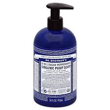 Castile soap is a natural soap that is less likely to cause reactions in people with sensitive skin. Dr Bronners 12 Oz 4 In 1 Sugar Peppermint Organic Pump Soap Bed Bath Beyond