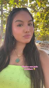 Jade Filipino Sun Necklace