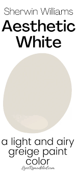 It is a light white paint shade with . Aesthetic White Paint Color Review Love Remodeled