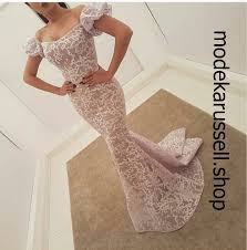 Elegante Spitze Meerjungfrau Abendkleid Fabricia Kleider Abendkleider Abendmode Damen Fashion Wedding Hochzeit Meerjungfrau Abendkleid Abendkleid Kleider