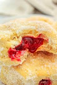 Biscuits In Air Fryer Donuts The Best Air Fryer Donuts From Canned Biscuits With Jelly In The Inside Yep There Air Fryer Jelly Donuts This Sufganiyot Recipe