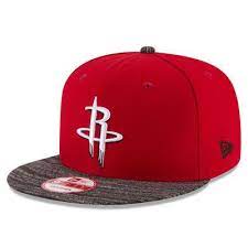 Houston Rockets New Era Current Logo Team Solid 9fifty Snapback Adjustable Hat Red Black Gorras Para Hombre Gorras De Marca Gorras Snapback
