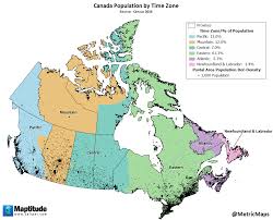 Railroads and telegraph cables are also depicted. 61 Of The Population Living In Canada Are In Eastern Time Zone Time Zone Map Time Zones Eastern Time Zone