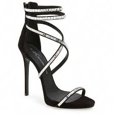 Black Ankle Strap Sandals Heels Women S Giuseppe Zanotti Strappy Sandal 1 495 Liked On Polyvore Featuring Shoes Sandals Black Shoes Heels Ankle Strap Sandals Heels Heel Sandals Outfit