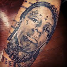 They were inseparable, posing for pictures and walking. Lil Wayne Portrait Bobby Ink Tattoos