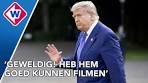 President Trump komt aan in Nederland voor NAVO-top in ... - YouTube
