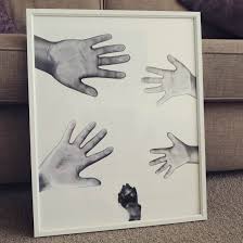 Family Handprint Art Ideas Messy Little Monster Superhero hand art canvas family paint by alma goforth on indulgy.com. family handprint art ideas messy