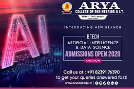 Btech Artificial Intelligence And Data Science Admissions Open 2020 In 2020 Data Science Learning Support Admissions