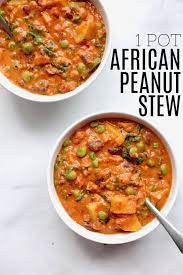 1 Pot African Peanut Stew The Conscientious Eater Recipe African Peanut Stew Peanut Stew Vegetarian Pumpkin Chili