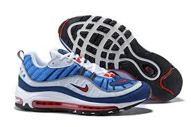 Men Nike Air Max Og 98 Gundam Royal Blue White University Red Nike Air Max Nike Shoes Air Max Cheap Nike Air Max