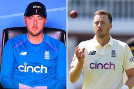 Robinson is facing disciplinary action from the england. Fbtx 32ljzb 0m