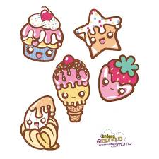 Render Aliment Dessert Mignon Kawaii Cute Glace Banane Cupcake Fraise Liked On Polyvore Dessin Kawaii Griffonnages Kawaii Dessins Mignons