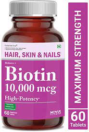 Show ratings & reviews for. Buy Carbamide Forte High Potency Biotin 10000mcg Maximum Strength For Hair Growth 60 Veg Tablets Online At Low Prices In India Carbamide Forte High Potency Biotin 10000mcg Maximum Strength For