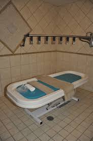 Exfoliate Your Entire Body In Our Vichy Shower Room Shower Room Spa Rooms Luxury Tub